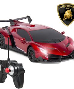 RW 1/24 Scale Lamborghini Veneno Car Radio Remote Control Sport Racing Car RC,Red 20 81mccFmvU9L