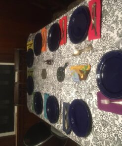 COTTON CRAFT Multicolor Cloth Napkins - Set of 12 Pure Cotton Everyday Lunch Dinner Napkin - Spring Summer Fall Holiday Birthday Party Gift - Soft Washable Absorbent Reusable Napkin - Oversized 20x20 12 Pack -20x20 Inch 46 81melDwzbML