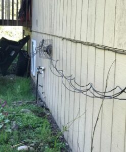 VIVO Black 1,000ft Bulk Cat5e, CCA Ethernet Cable, 24 AWG, UTP Pull Box, Cat-5e Wire, Waterproof, Outdoor, Direct Burial, CABLE-V003 1,000 ft 14 81mfHI6cMbL