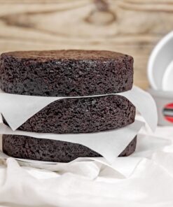 Fat Daddio's Anodized Aluminum Round Cake Pan, 7 x 2 Inch, Silver 1 Count (Pack of 1) 2" Depth 16 81mfMmuIFdL 1