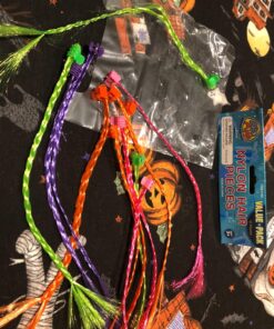 U.S. Toy Nylon Hair Braid Extensions Attachments - 12 Pieces 19 81mgN8ptn L