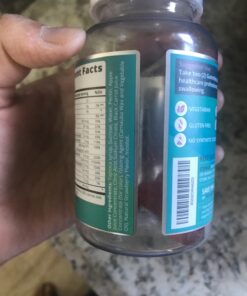 BeLive Biotin Gummies with MultiVitamins, Folate, Inositol – Supports Hair Growth, Healthy Skin & Nails – Vegan, Pectin Based – Strawberry Flavor (1) 60 Count (Pack of 1) 54 81mgdZk72L