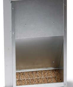 Alternative view of Large Steel Poultry Feeder - Little Giant - Galvanized High Capacity Poultry Feeder, 25 lbs (Item No. 171267)