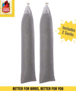More Birds Finch Sock Bird Feeder, Nyjer or Thistle Seed, 2 lb Seed Capacity, 2 Pack 11 81mhAqCI0PL
