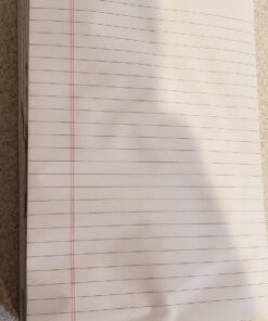 Amazon Basics Narrow Ruled Lined Writing Note Pad, 5 inch x 8 inch, White, 12 Count (12 Pack of 50 pages) 5-Inch by 8-Inch 37 81mhdEAGCL