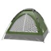 2-Person Camping Tent - Shelter with Rain Fly and Carrying Bag - Lightweight Outdoor Tent for Backpacking, Hiking, and Beach by Wakeman (Green) 47 81miIB65GL