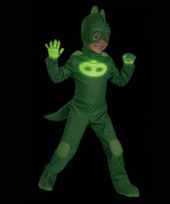 Disguise Deluxe PJ Masks Gekko Costume Medium (3T-4T) 26 81miZj 1pKL
