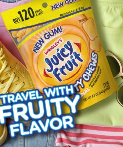 Juicy Fruit, Fruity Sugarfree Chewing Gum, 120 ct 120 Count (Pack of 1) 17 81mijP45etL