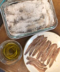 Alternative view of Agostino Recca Salted Whole Anchovies, 800g FIsh 800 Gram (Pack of 1)