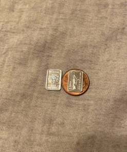 TEN One Gram .999 pure Silver Bars with random designs in a jewelry pouch (Original Version) 28 81mjYHOyWkL