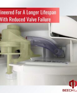 31705 Toilet Water Module Assembly by Beech Lane for Thetford Magic V Toilets, Patented Leak Resistant Design, Improved Valve Lifespan, Designed In USA For High Performance (Natural) Natural 12 81mk6t WAJL