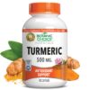 Botanic Choice Premium Turmeric Antioxidant Support - Joint Health Supplement for Adults - 180 Vege Capsules (500 mg each) 180 Count (Pack of 1) 19 81mlJptsnFL
