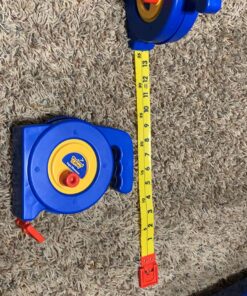 Learning Resources Pretend Play 3" Long Tape Measure - Ages 3+ Kids Measuring Tape, Measuring Tape Retractable, Educational Toys for Kids Tape Measure, 3 Feet 49 81mlUIcwNxL