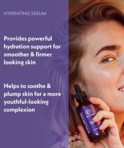Eve Hansen Hyaluronic Acid Serum for Face (2 oz) | Hydrating Face Serum with Vitamin C + E, Wrinkle Filler, Moisturizer, and Natural Plumper | Cruelty Free, Vegan Anti Aging Serum 2 Fl Oz (Pack of 1) 28 81mlYG0UPjL