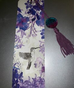 Hummingbird Plastic Beaded Bookmark 28 81mmTq96P3L