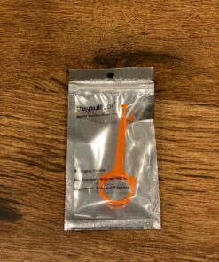 PUL Clear Aligner Removal Tool Compatible with Invisalign Removable Braces & Trays, Retainers, Dentures and Aligners - Hygienic Oral Care Accessory, Personal Orthodontic Supplies - Orange (Pack of 1) 1 Pack 25 81mmygICyXL