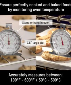 Alternative view of Taylor Large 2.5 Inch Dial Kitchen Cooking Oven Thermometer, Analog 1