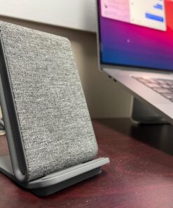 iOttie Ion Wireless Fast Charging Stand, Qi-Certified Charger 7.5W for IPhone XS Max R 8 Plus 10W for Samsung S9 Note 9, Includes USB C Cable & AC Adapter, Ash 49 81moiQtSxcL