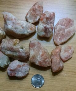 Hypnotic Gems Materials: 1 lb Sunstone Stones from Asia - Rough Bulk Raw Natural Crystals for Cabbing, Tumbling, Lapidary, Polishing, Wire Wrapping, Wicca & Reiki Crystal Healing 15 81mpmVNMpVL