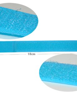 Ceeyali Colorful Reusable Fastening Cable Cord Tie Wire Organizer for Home Office Tablet PC TV Electronics Wire Management etc (Pack of 100) Colorful 100 Pack 15 81mq9Etmp8L