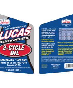 Lucas Oil 10115 Semi-Synthetic 2-Cycle Motor Oil - 1 Gallon 14 81mr7LGvsrL