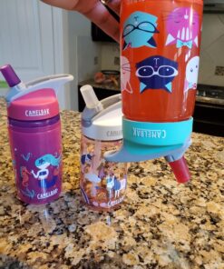 CamelBak Eddy Kids Water Bottle Kids Big Bite Valve - Spill Proof - Water Bottle for Kids - BPA-Free Water Bottle Meow 18 81mrAZSv3ZL