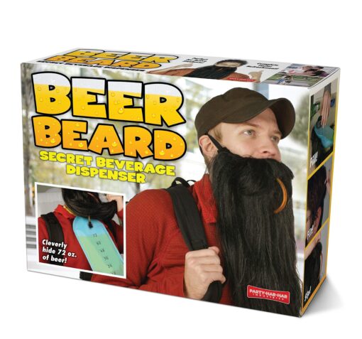 Prank Pack, Beer Beard Prank Gift Box, Wrap Your Holiday Real Present in a Funny Authentic Prank-O Gag Present Box | Novelty Gifting Box for Pranksters