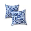 Greendale Home Fashions Outdoor Accent Pillows, Indigo, Set of 2 28 81msJFx PmL