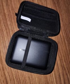 khanka Hard Travel Case Replacement for Anker PowerCore 13000 13000mAh 10400 Portable 2-Port Ultra Power Bank (Black) black 17 81mvEaQDrmL