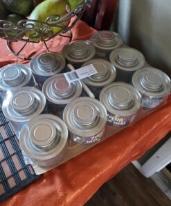 7Penn Buffet Food Warmers for Parties, 12 Pack - 6 Hour Chafing Dish Fuel Cans Catering Food Warmers Buffet Heating Food Warmer Party Canned Heat Burner with Bonus Lid Openers 12 Cans 30 81mvbYsXobL
