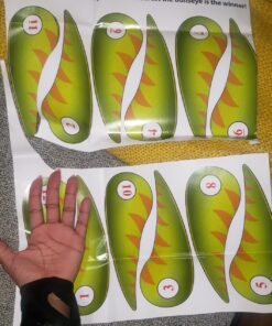 Beistle Pin The Tail On The Dinosaur Game, 18" x 21½", Multicolored, Birthday, Children's party, Halloween, Christmas 30 81mvfZGyAXL