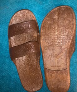 Pali Hawaii Unisex Adult Classic Jandals Sandals 9 Women/9 Men Brown 24 81mxNGNuYDL