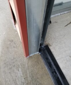 Universal Garage Door Threshold Seal, DIY Garage Door Weather Stripping, Weatherproof Floor Buffer Bottom Rubber Strip Replacement, Not Include Sealant/Adhesive (20 Ft, Black) 20Ft 21 81mxebfpKpL