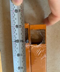 Bora Wood Organizer and Lumber Storage Metal Rack with 6-Level Wall Mount – Indoor and Outdoor Use, In Orange | PBR-001 66 81myPU7lw1L