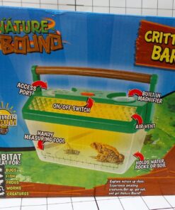 Nature Bound NB508 Bug Catcher Vacuum with Light Up Critter Habitat Case for Backyard Exploration - Complete kit for Kids Vacuum with Case 47 81myfTZAmL