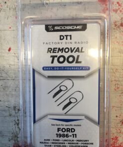 SCOSCHE DT1 DIN Automotive Car Radio Removal Pry Tool Kit 27 81mz mLK1PL