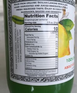 Volcano Bursts Organic Italian Lemon Juice, 33.8 oz 20 81n lMtFD0L