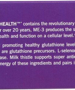 REG'ACTIV Detox & Liver Health, 60 Capsules, with Glutathione-producing Lactobacillus fermentum ME-3 10 81n vrW poL