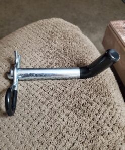 CURT 21510 Trailer Hitch Pin & Clip with Vinyl-Coated Grip, 5/8-Inch Diameter, Fits 2-Inch Receiver, CLEAR ZINC 39 81n zphPyzL