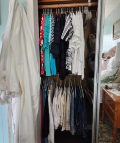 Whitmor Double Closet Rod - Heavy Duty Closet Organizer- Chrome 1 DESIGN 1 25 81n0F74LYuL