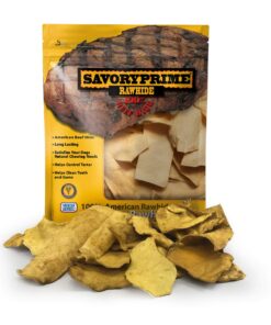 Savory Prime Rawhide Chips Chicken, 1-Pound (046) ORANGE 8 81n0d8xHIQL
