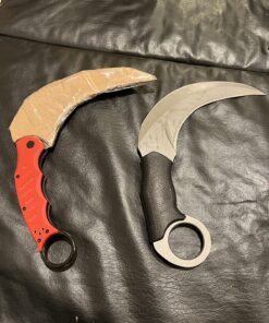 Alternative view of Schrade Boneyard Fixed Blade with 8Cr13MoV Grey Ti Coat for Outdoor Survival