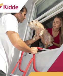 Kidde Fire Escape Ladder, 2-Story Rope Ladder, Extends to 13-Feet, Anti-Slip Rungs 13-Foot 42 81n0qqpvlXS