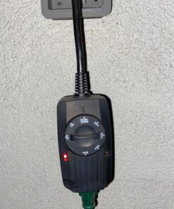 Coleman Cable 2001 Outdoor 24-Hour Mechanical Light Sensor Timer, Black 24-Hour with Light Sensor 29 81n3I8Jil0L