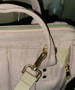 AMILLIARDI Diaper Bag Backpack - 6 INSULATED Bottle Holders - Detachable Stroller Straps (Light Pink) Light Pink 55 81n3d3QGrpL