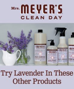 MRS. MEYER'S CLEAN DAY Liquid Laundry Detergent, Biodegradable Formula Infused with Essential Oils, Lavender, 64 oz (64 Loads) 64 Fl Oz (Pack of 1) 16 81n4 GOR3tL 1