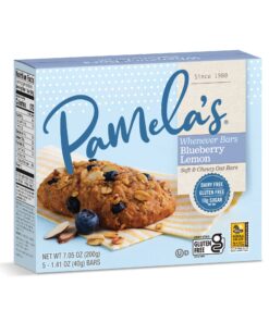 Pamela's Products Gluten Free Whenever Bars, Blueberry Lemon Box, 7.05 Oz, 30 Count, Pack of 6 7 81n4FoJjDAL