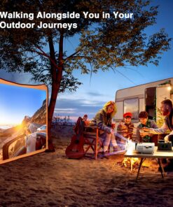 AuKing Projector, 2023 Upgraded Mini Projector, Full HD 1080P Home Theater Video Projector, Compatible with HDMI/USB/VGA/AV/Smartphone/TV Box/Laptop A- 9500 L 22 81n4SeFVSfL