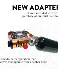 Gas ONE GS-4000P - Camp Stove - Premium Propane or Butane Stove with Convenient Carrying Case - Patent Pending - Great for Camp Stove and Portable Butane Stove for All Cooking Application 31 81n4Wa8KnUL