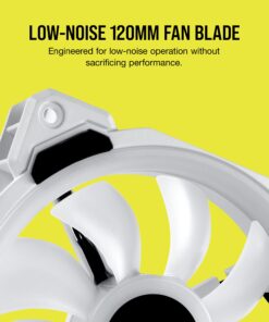 Corsair LL Series, LL120 RGB, 120mm RGB LED Fan, Triple Pack with Lighting Node PRO- White, Lighting Node PRO Included, LL120 RGB White,CO-9050092-WW Triple Pack w/ Lighting Node PRO 42 81n5Oz cqYL